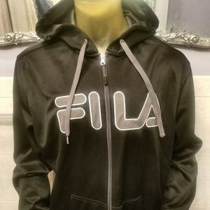Fila Spell Out Track Jacket Hoodie XL